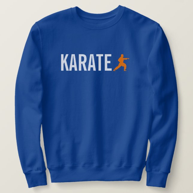 Karate Warrior Sweatshirt (Design Front)