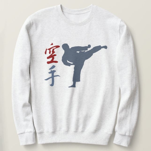 Karate Warrior Sweatshirt (Design Front)