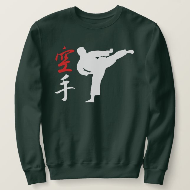 Karate Warrior Sweatshirt (Design Front)