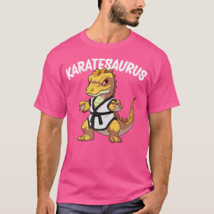 Karatesaurus Dinosaur Karate T-Shirt
