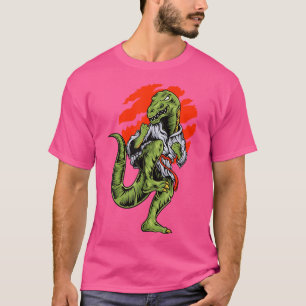 Karatesaurus Rex Judo T-Rex For Boys Karate Dinos T-Shirt