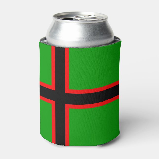 Karelia National Flag Can Cooler (Can Front)