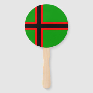Karelia National Flag Hand Fan