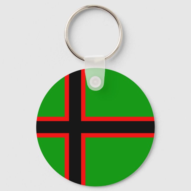 Karelia National Flag Key Ring (Front)