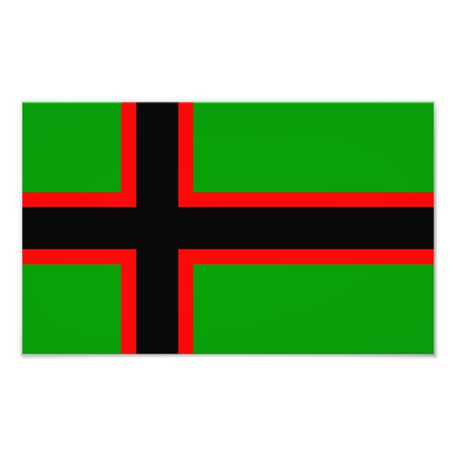 Karelia National Flag Photo Print (Front)