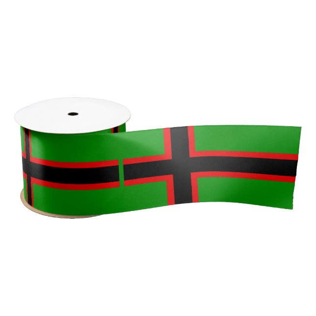Karelia National Flag Satin Ribbon (Spool)