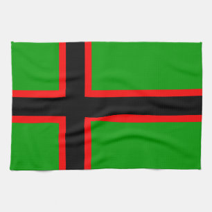 Karelia National Flag Tea Towel