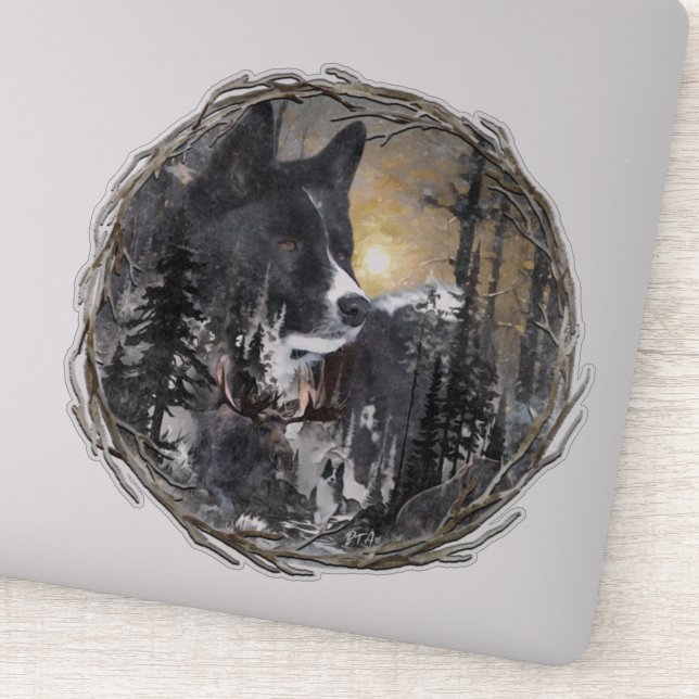 Karelian Bear Dog  (Detail)