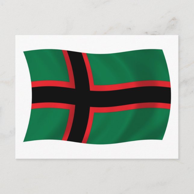 Karelians Flag Postcard (Front)