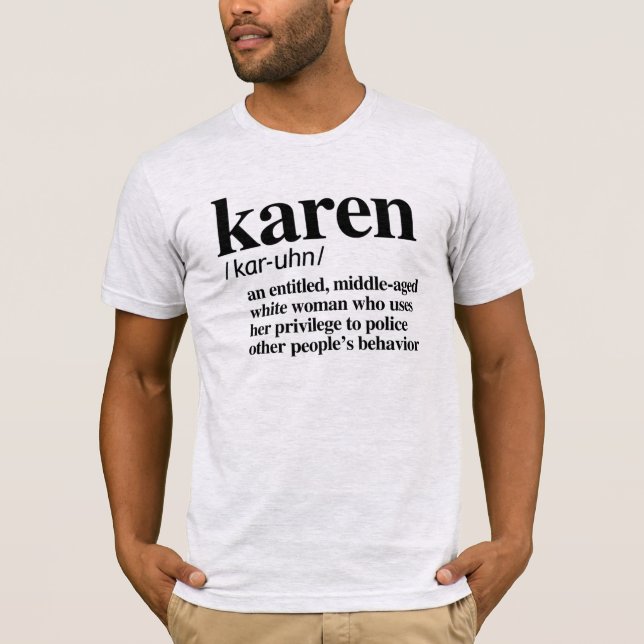 KAREN DEFINITION T-Shirt (Front)