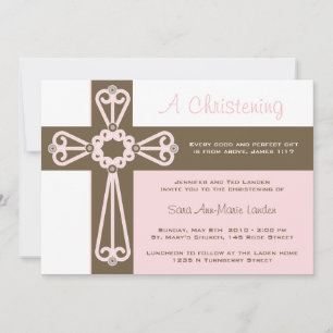 Karen_Girl Christening  Invitation