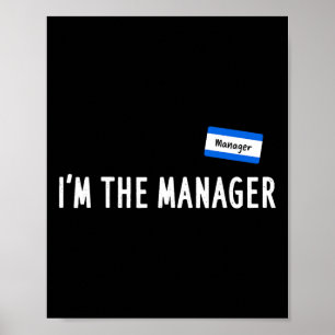 Karen Halloween Costume - I'm The Manager Matching Poster