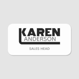 Karen Name Tag