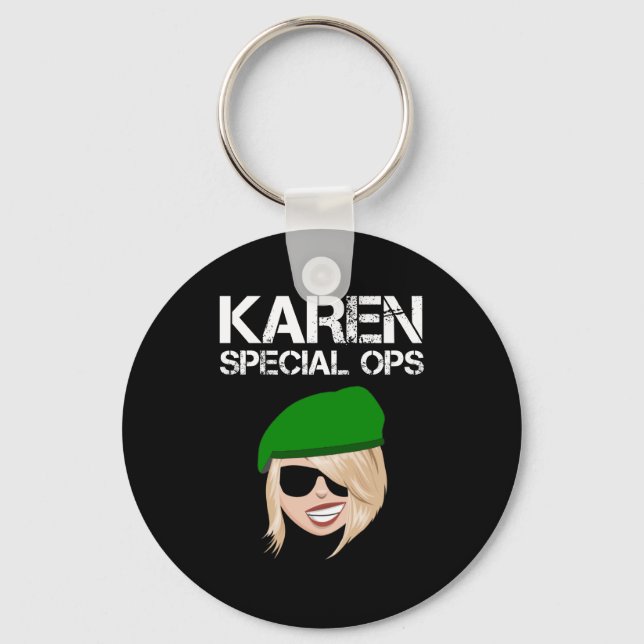 Karen Special Ops Key Ring (Front)