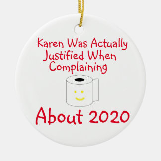 Karen was actually justified when complaining ceramic tree decoration