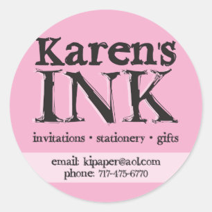 Karen's Ink sticker