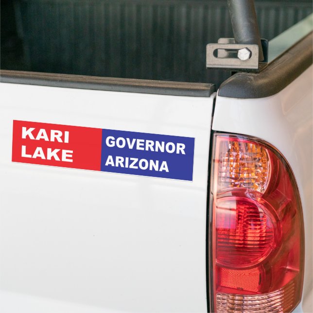 Kari Lake Arizona Governor Bumper Sticker (On Truck)