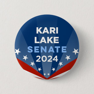Kari Lake Arizona US Senate 2024 6 Cm Round Badge