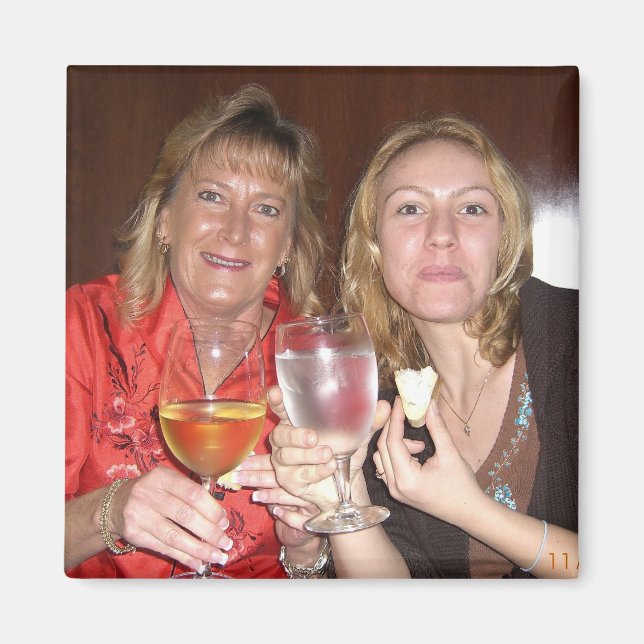 Karie&Grams at Ruth's CHris Magnet (Front)