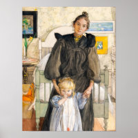 Karin and Kersti, 1898 by Carl Larsson