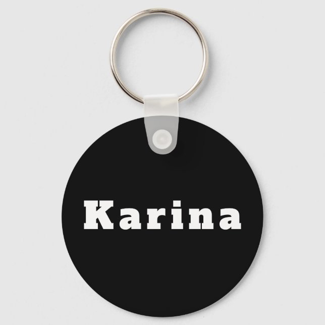 Karina Key Ring (Front)