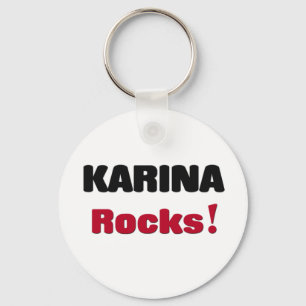 Karina Rocks Key Ring