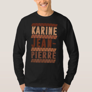 Karine Jean Pierre Kjp Black Woman First Press Sec T-Shirt