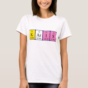 Karis periodic table name shirt