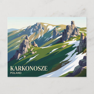 Karkonosze National Park Poland Postcard