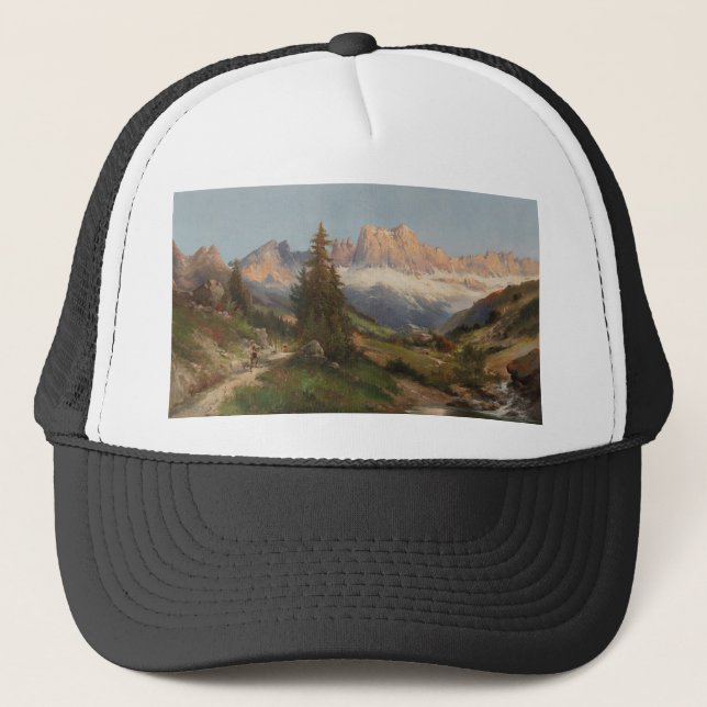 Karl Kaufmann In the Dolomites Trucker Hat (Front)