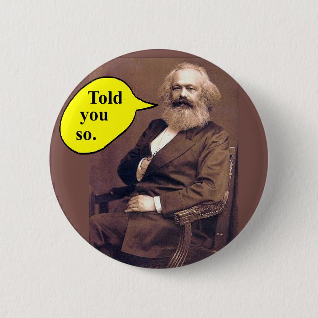 Karl Marx button (Front)