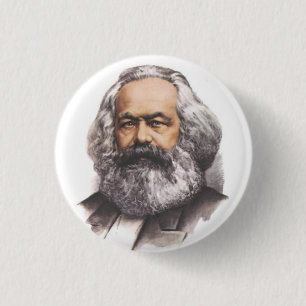 Karl Marx Button