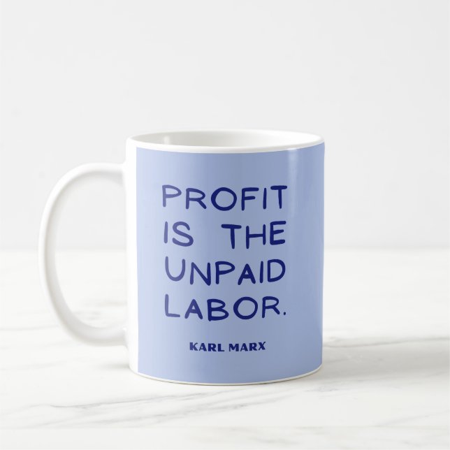 Karl Marx Coffee Mug (Left)