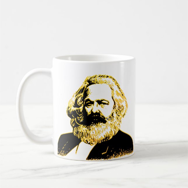 Karl Marx Coffee Mug (Left)