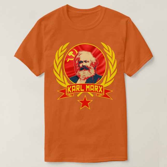 Karl Marx Communism Propaganda 2 T-Shirt (Design Front)