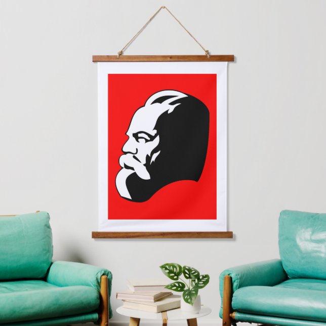 Karl Marx, Communism, Socialism, Soviet Union Hanging Tapestry (Living Room)