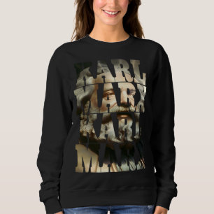 Karl Marx communist cool Marx  1 Sweatshirt
