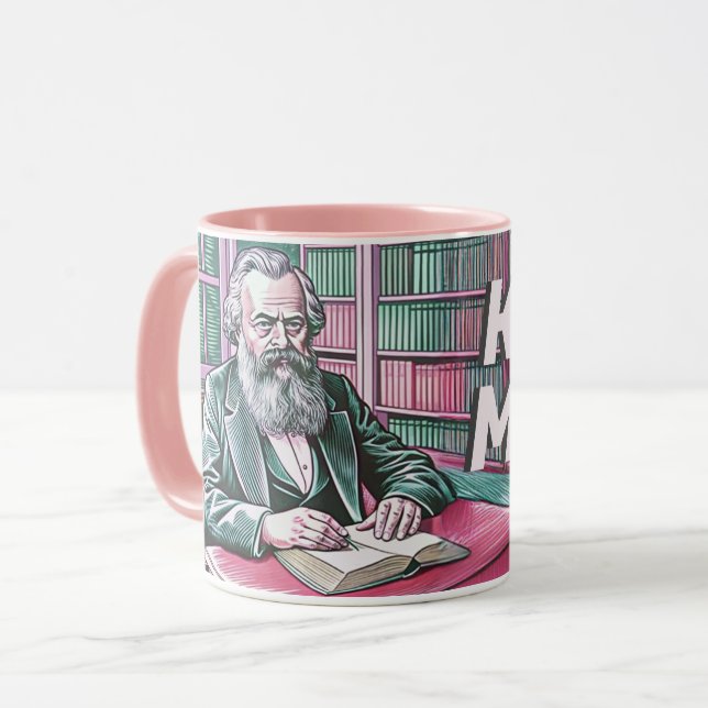 Karl Marx (Founder of Marxism) Mug (Front Left)