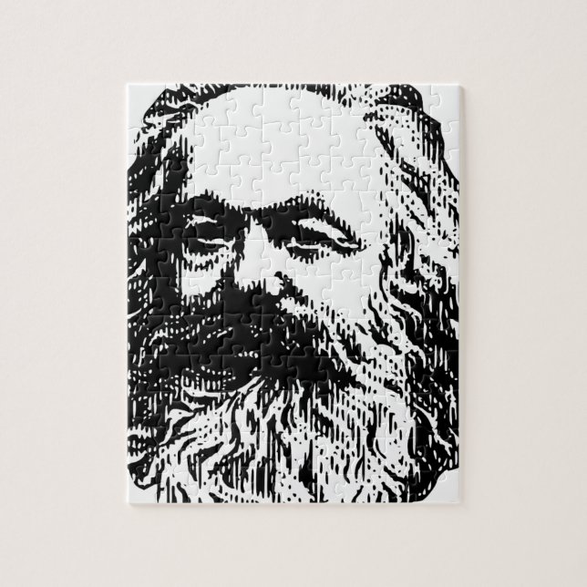 Karl Marx Jigsaw Puzzle (Vertical)