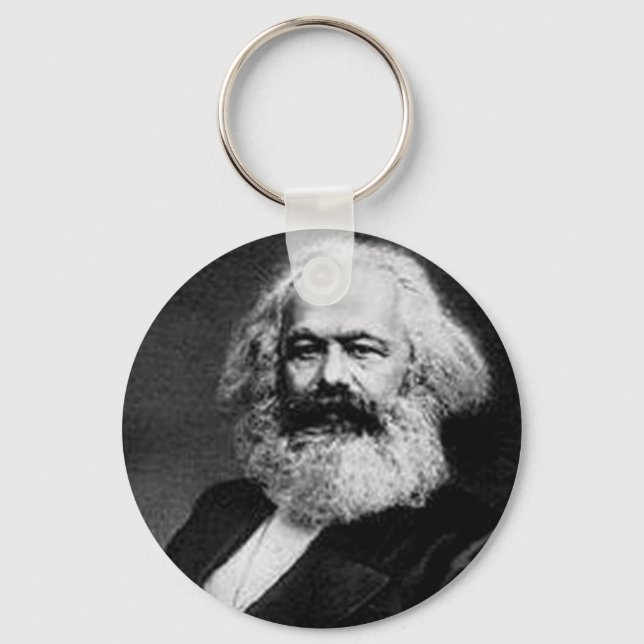 Karl Marx Key Ring (Front)