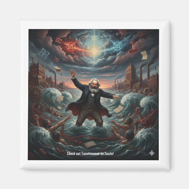 Karl Marx Magnet (Front)