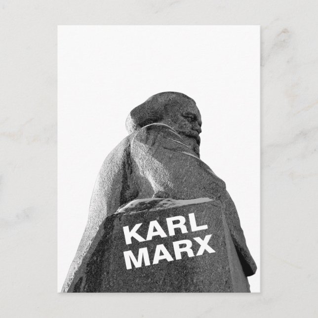 Karl Marx Postcard (Front)
