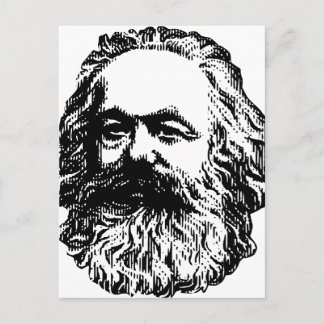 Karl Marx Postcard