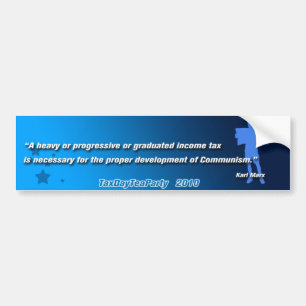 Karl Marx Quote Bumpersticker Bumper Sticker