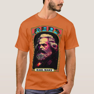 Karl Marx Retro Communist Trading d T-Shirt