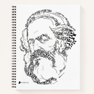 Karl Marx Spiral Notebook