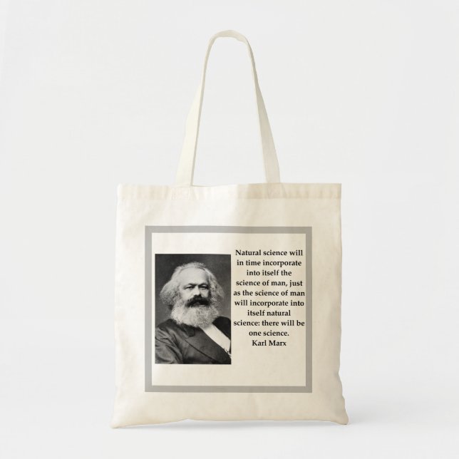 Karl Marx Tote Bag (Front)