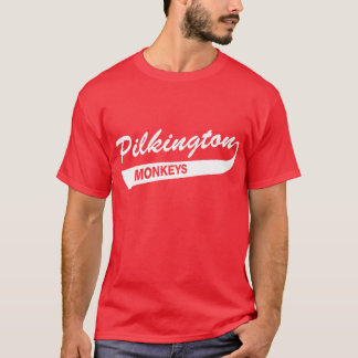 Karl Pilkington Monkeys Red T-shirt
