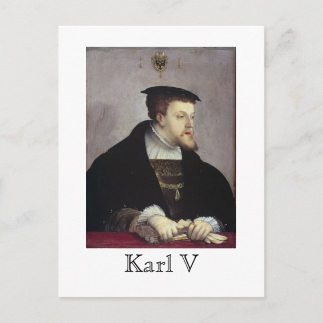 Karl V Postcard (Front)