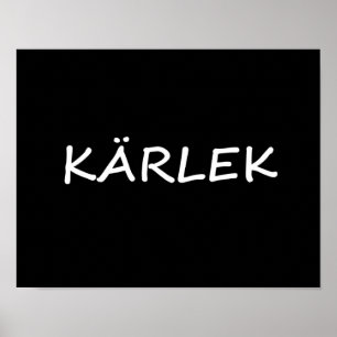 Kärlek, Swedish Love Poster